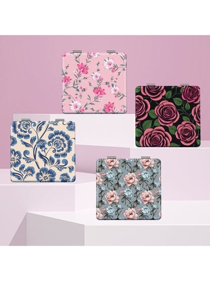 Mirroray - Retro Pattern Folding Makeup Mirror