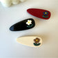 Beau - Floral Oval Hair Clip