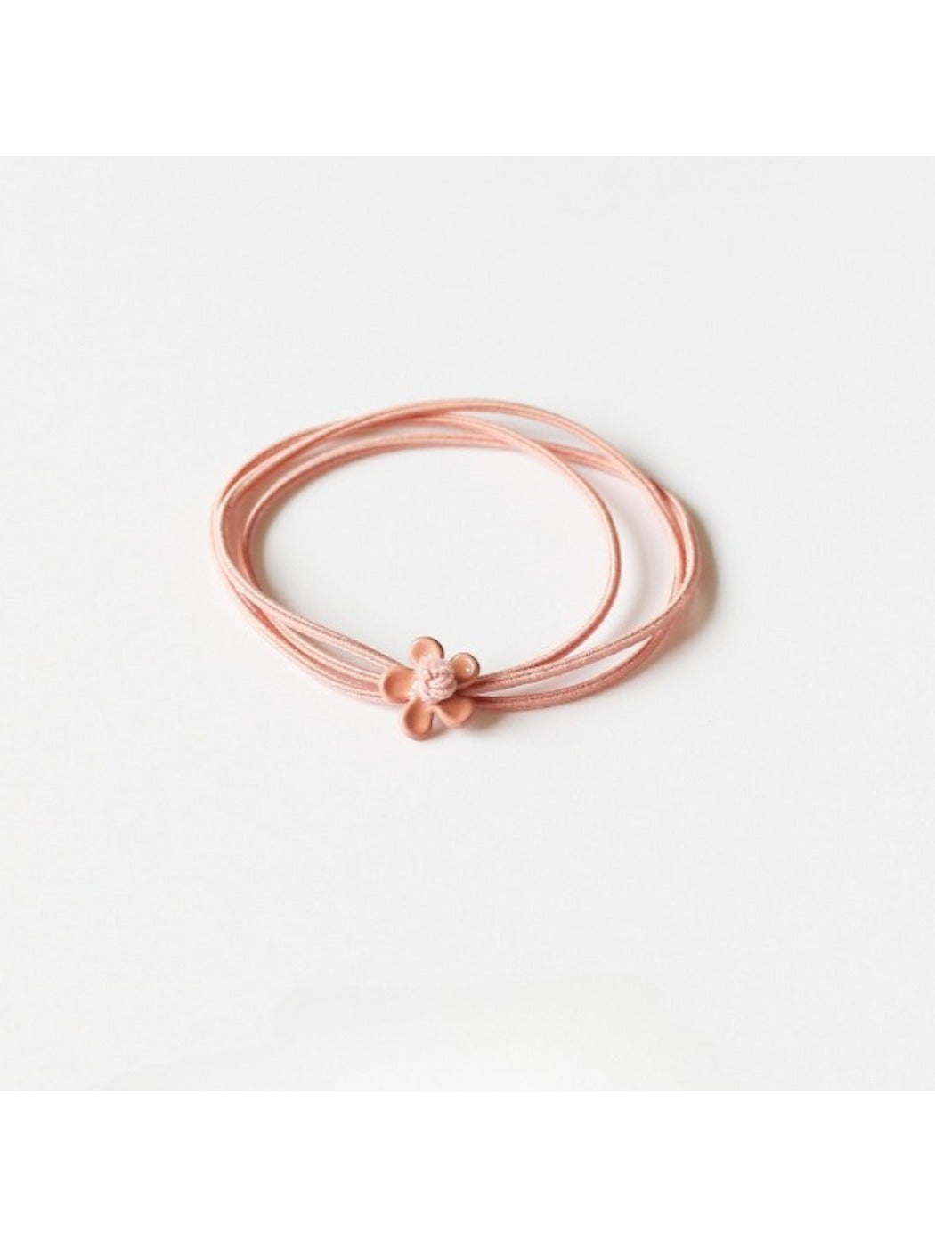 Gifty - Simple Solid Color Flower Shaped Hair Tie