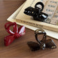 Beau - Bow Shape Glossy Plastic Claw Clip