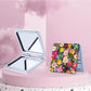 Mirroray - Elegant Floral Pattern Makeup Mirror