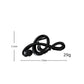 Beau - Matte Music Note Openwork Claw Clip