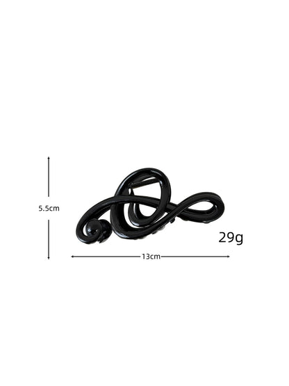 Beau - Matte Music Note Openwork Claw Clip
