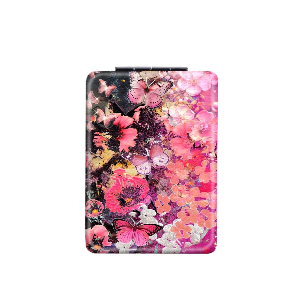Mirroray - Butterfly Garden Travel Vanity Mirror