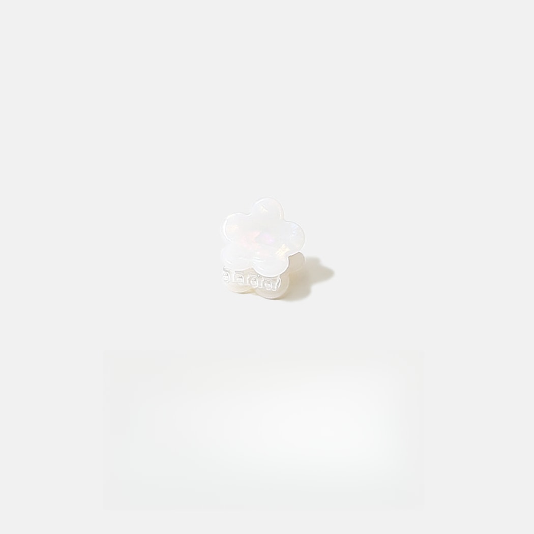 Beau - Acetate Flower Side Styling Claw Clip