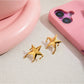 Earedge - Delicate Star Shaped Earrings