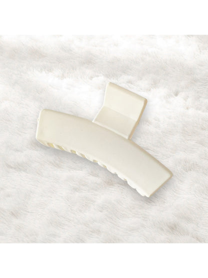 Beau - Minimalist Square Shape Plastic Hair Claw Clip