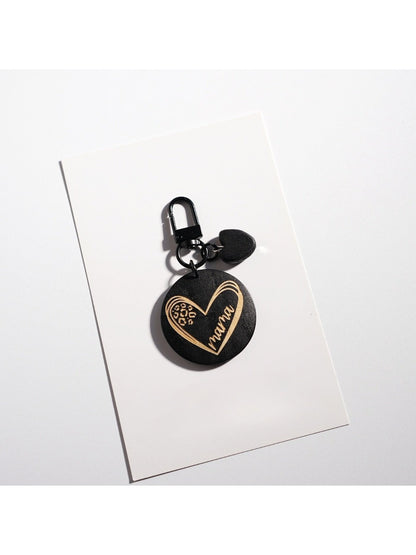 Keypus - Round Solid Color Keychain