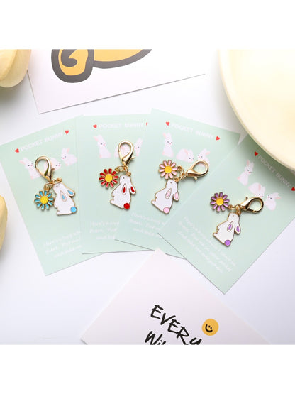 Keypus - Adorable Cartoon Bunny Keychain