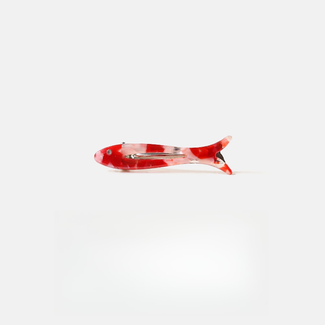 Beau - Fish Shape Acetate Side Barrette