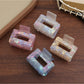 Beau - Colorful Square-Shaped Hair Clip