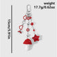 Keypus - Sweet Style Mushroom Heart Keychain