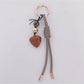 Keypus - Exquisite Heart Pendant Keychain