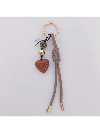 Keypus - Exquisite Heart Pendant Keychain