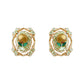 Earedge - French Floral Leaf Earrings