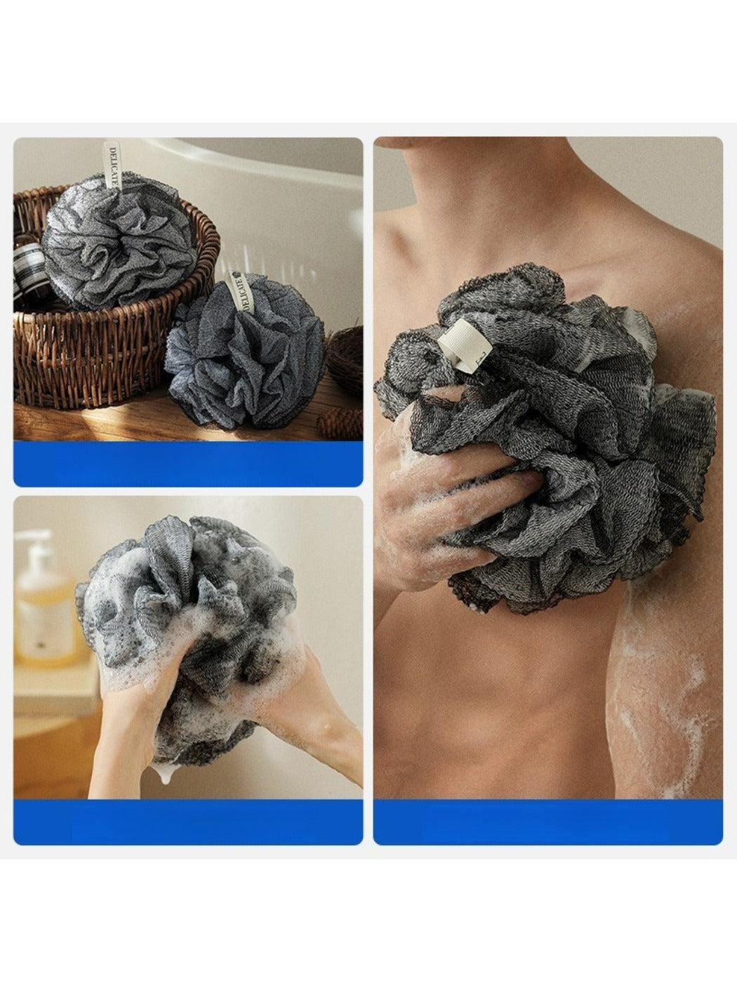 Papo - Large Double Layer Bath Sponge