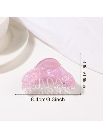 Beau - Iridescent Textured PVC Claw Hair Clip