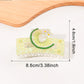 Beau - Square Fruit Print Hair Claw Clip