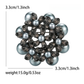 Brovia - Fashion Alloy Suit Cardigan Accent Brooch