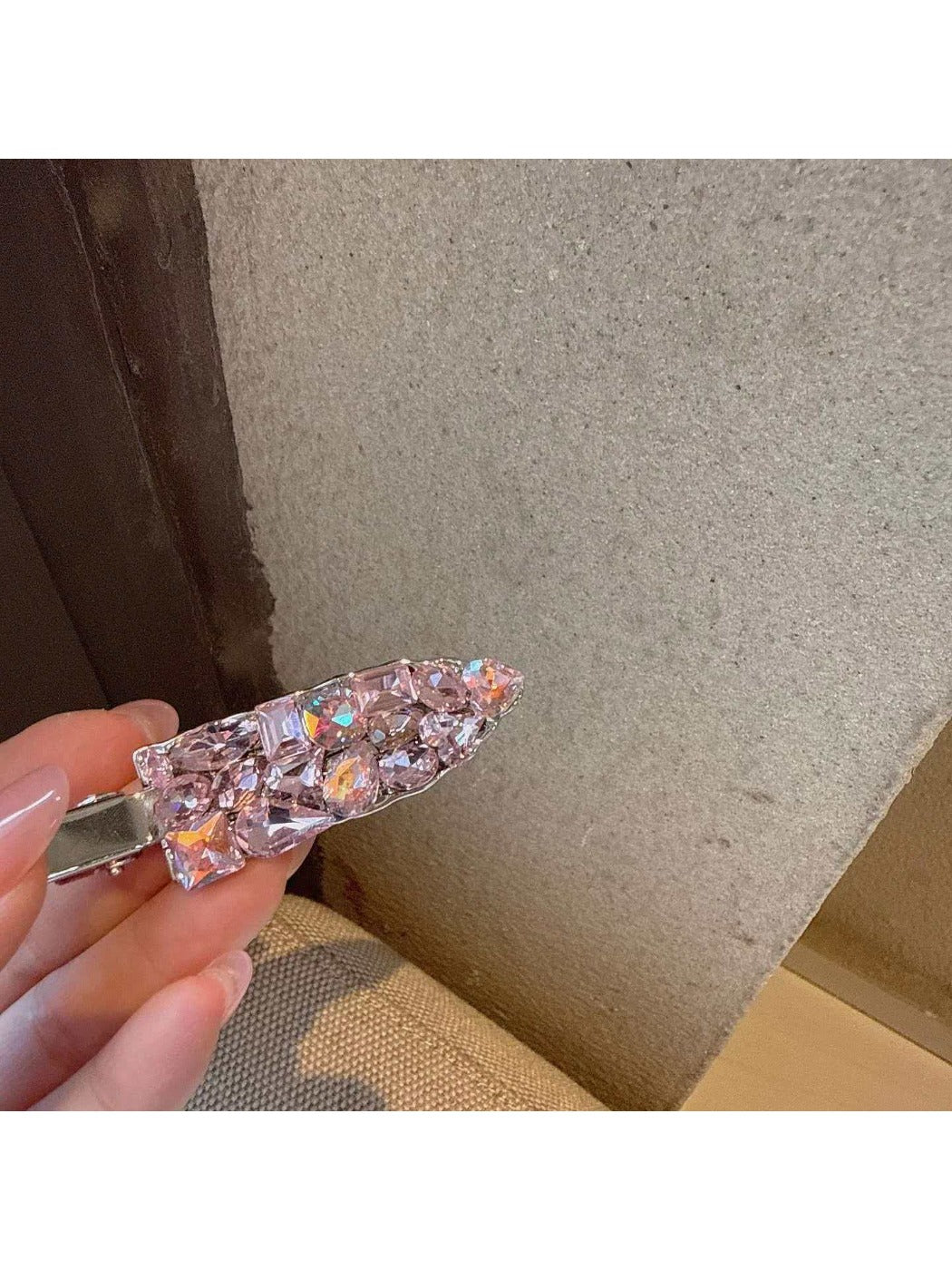 Beau - Shimmering Rhinestone Hair Clip