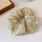 Gifty - Spring Hollow Embroidery Scrunchie Hair Tie