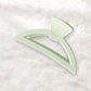Beau - Minimalist Geometric Plastic Triangle Claw Clip