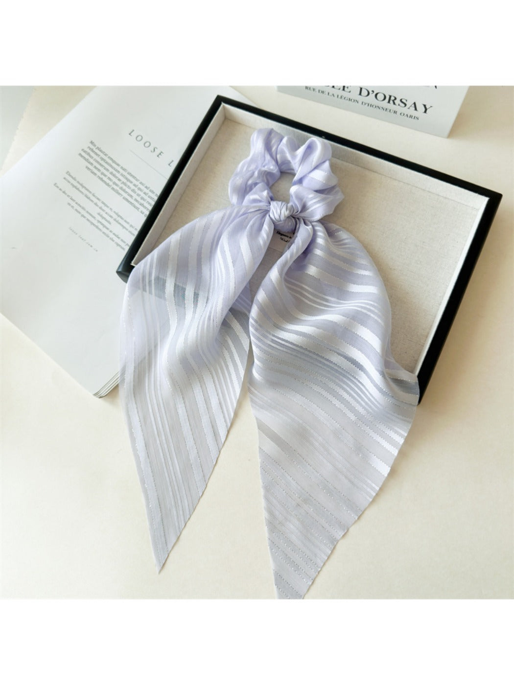 Gifty - Soft Ribbon Hair Scrunchie