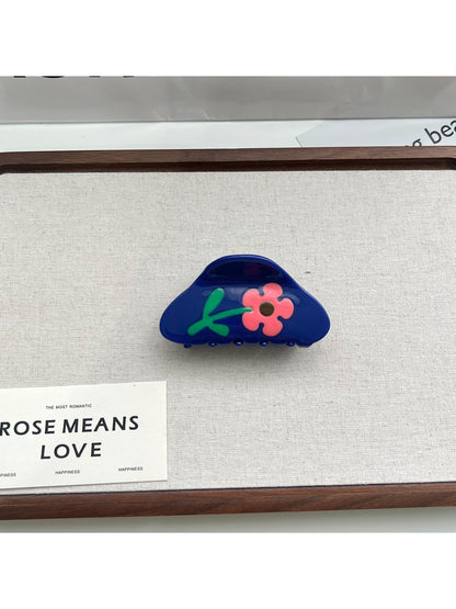 Beau - Cute Flower Shaped Acetate Hair Clip