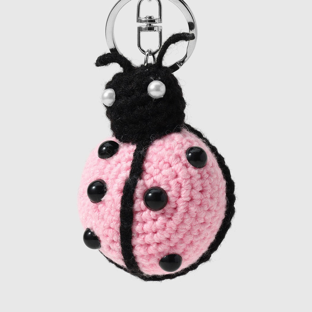 Keypus - Cute Cartoon Ladybug Keychain