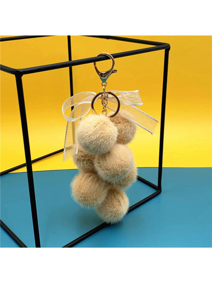 Keypus - Grape Shaped Plush Keychain Bag Charm