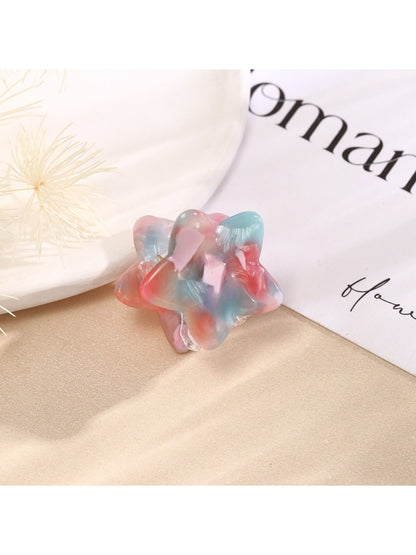 Beau - Macaron Square Star Hair Clip