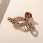 Beau - Chic Leopard Print Bow Claw Clip
