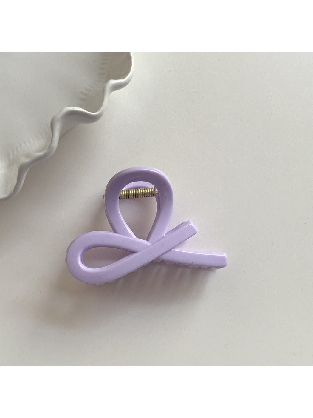 Beau - Adorable Purple Hair Claw Clip