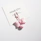 Keypus - Solid Color Heart Bow Keychain