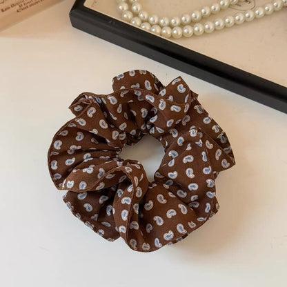 Gifty - Sweet Style Printed Fabric Ponytail Scrunchie