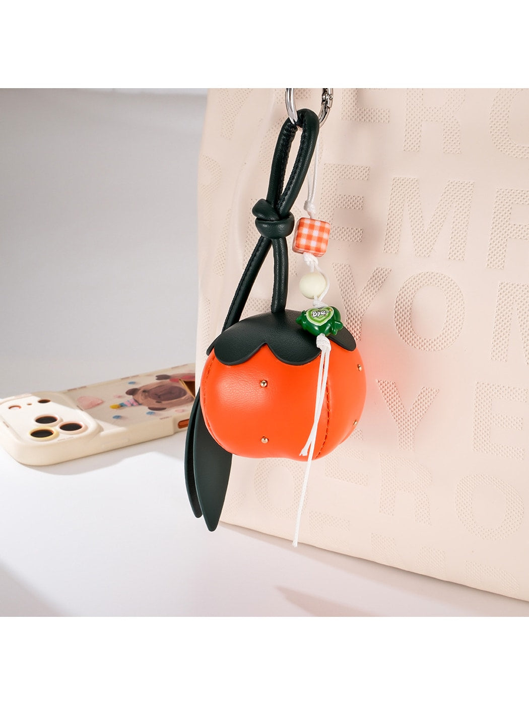 Keypus - Cute Fruit-Shaped Phone Bag Charm Keychain