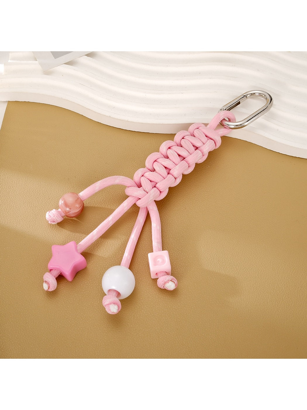 Keypus - Colorful Star and Heart Nylon Phone Charm