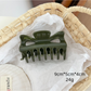Beau - Marbled Gloss Finish Shape Hair Clip