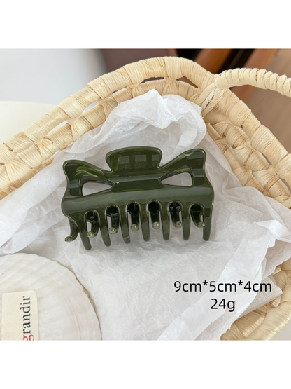 Beau - Marbled Gloss Finish Shape Hair Clip