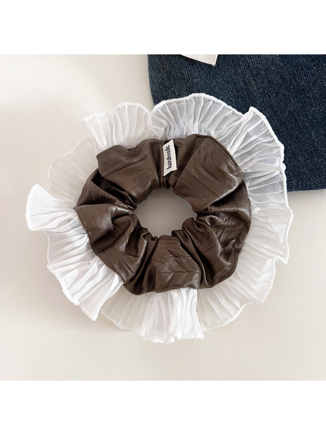 Gifty - Fashion Wide Pleated Scrunchie