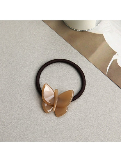 Gifty - Solid Colored Butterfly Hair Tie