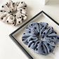 Gifty - Velvet Polka Dot Large Hair Scrunchie