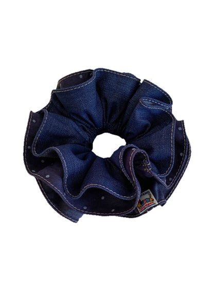 Gifty - Denim Square Scarf Hair Tie