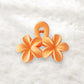 Beau - Matte Petal Design Floral Hair Claw Clip