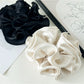 Gifty - Lace Trim Satin Scrunchie Hair Tie