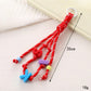 Keypus - Colorful Letter-Shaped Beaded Keychain