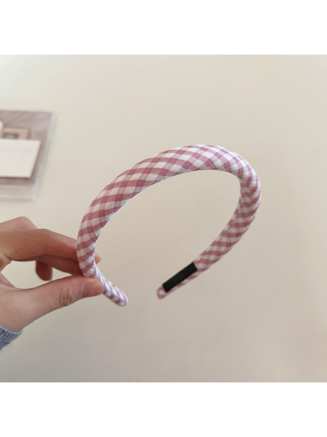 Gifty - Sweet Plaid Thin Edged Headband