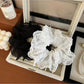 Gifty - Vintage Lace-Embellished Scrunchie