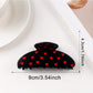 Beau - Minimalist Heart Pattern Hair Claw Clip