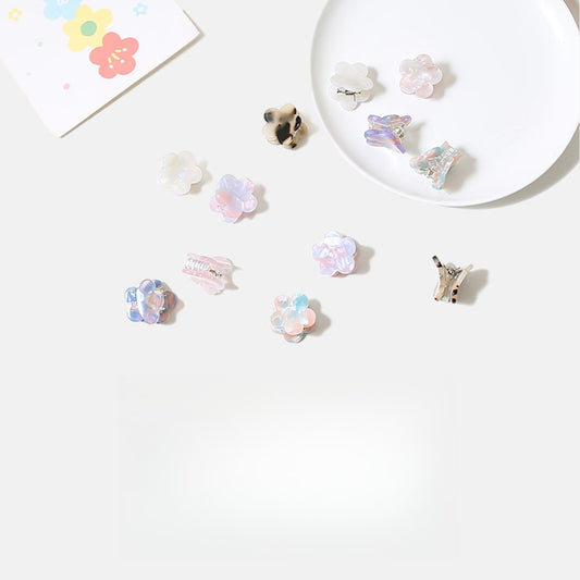 Beau - Acetate Flower Side Styling Claw Clip
